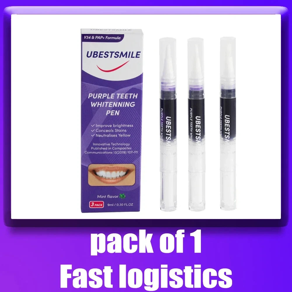 Purple Instant Teeth Whitening Pen