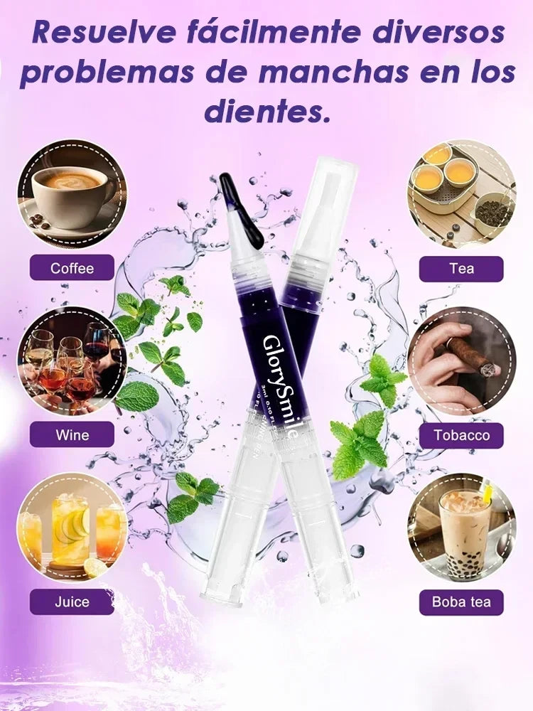 Purple Instant Teeth Whitening Pen